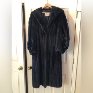 Vintage Mink full length coat